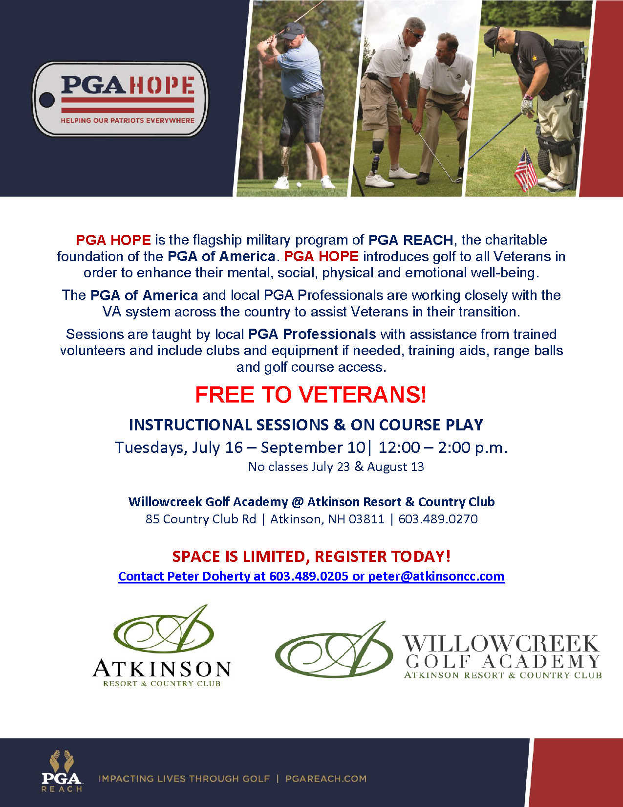 Atkinson Resort & Country Club Golf, Weddings, Events, Dining